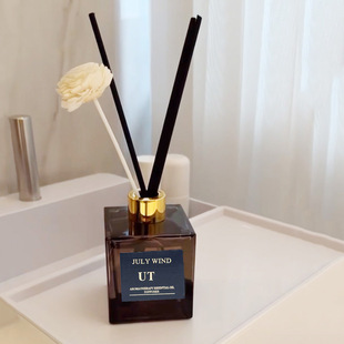 纯正栀子花无火香薰精油家用熏香酒店香水厕所除臭空气清新剂摆件