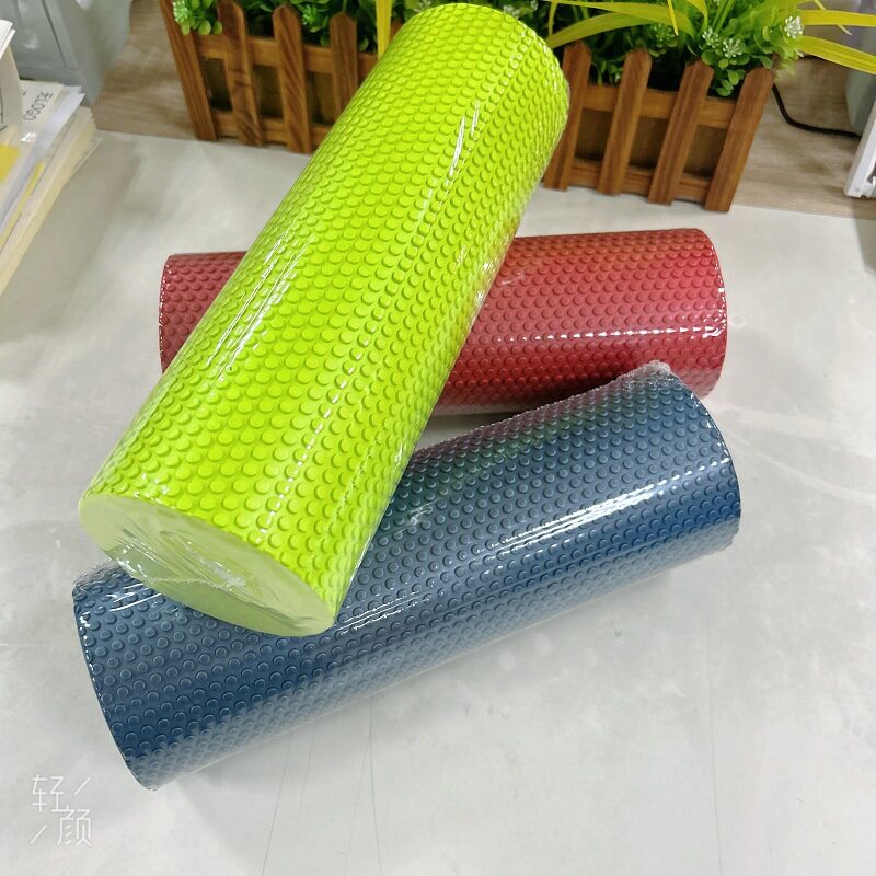 eva泡沫轴10cm直径 实心瑜伽柱瘦腿按摩棒初学者浮点柱子