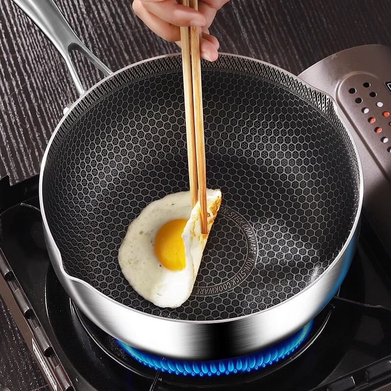 严选不锈钢奶锅雪平锅汤