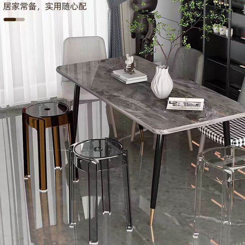 透明亚克力塑料凳子特厚