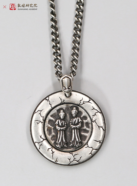 双子座项链男女款银吊坠送礼物