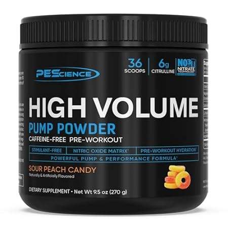 PEScience High Volume Nitric Oxide Booster Pump Pre Worko