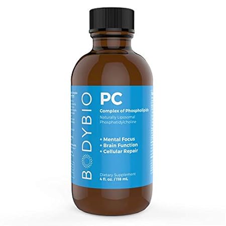 BodyBio Brain Supplement 4 oz. - Phospholipid Complex for