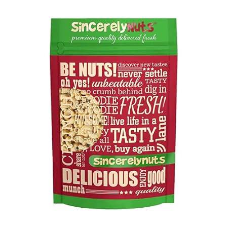 sincerely nuts - raw cashews whole and unsalted | healthy
