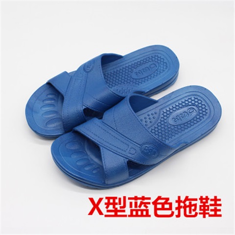 拖鞋无尘男女优质spu防静电塑胶pvc净化车间电子厂软底防滑工作鞋