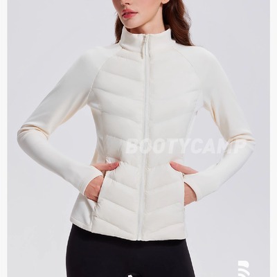 bootycamp鹅绒羽绒服白女老钱风