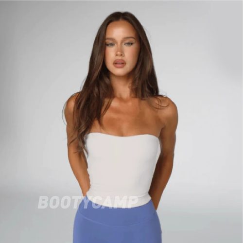 csb原标长款抹胸带胸垫