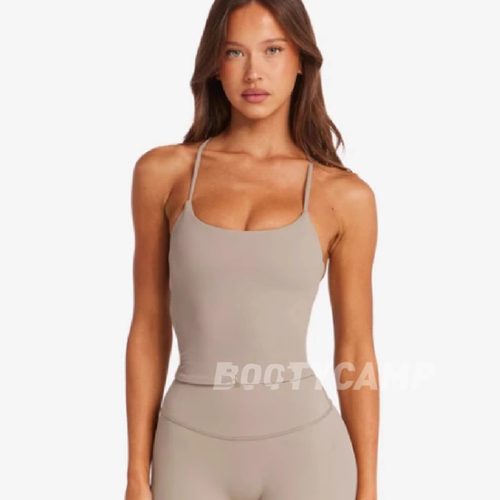 csb带字母交叉美背带胸垫