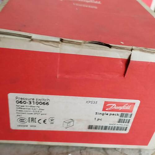 060-310066 KPS35 压力开关 丹佛斯工业工控配件议价维修