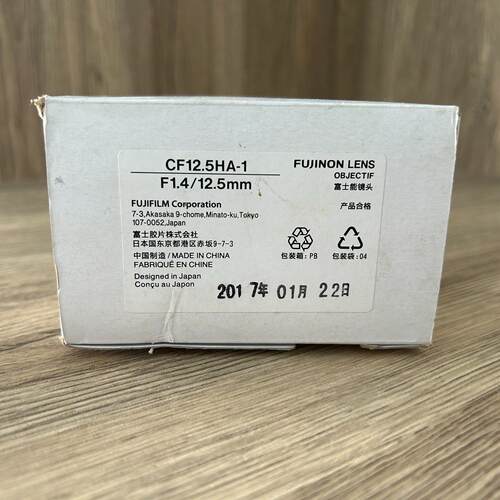 CF12.5HA-1 F1.4/12.5mm 富士能工业镜头 光学检测配件议价维修