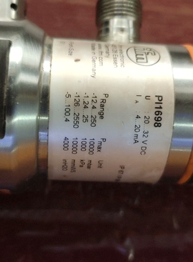 PI1698 IFM易福门压力传感器 工业工控自动化传感元器件议价维修