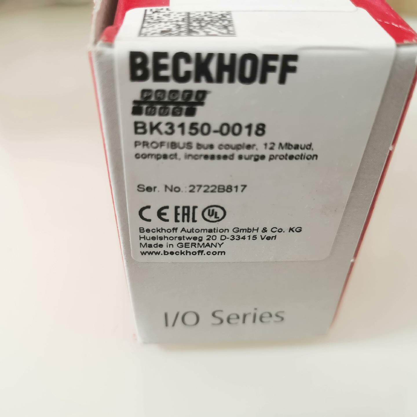 BK3150-0018 倍福模块 PROFIBUS总线耦合器 带包装议价维修