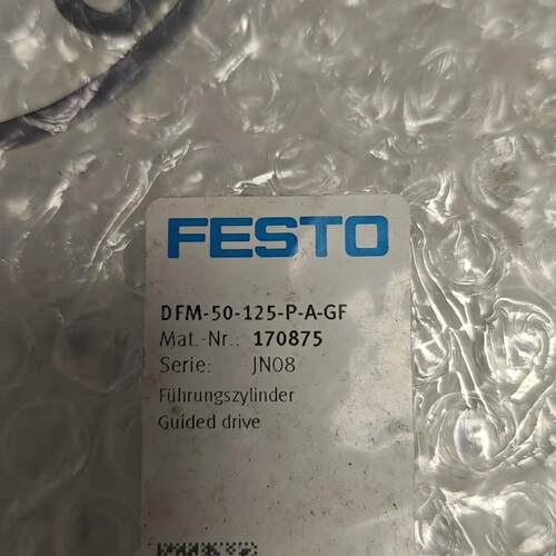 DFM-50-125-P-A-GF 导向三杆气缸 FESTO费斯托气动元件议价维修