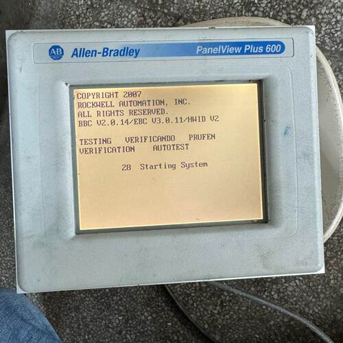 PanelView Plus 600 AB触摸屏工控人机界面议价维修