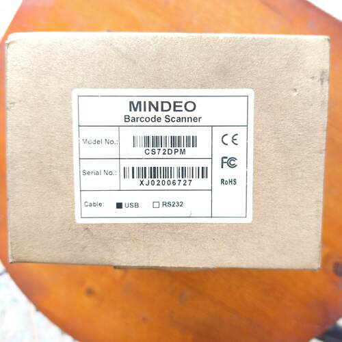CS72DPM 条码扫描枪 MINDEO民德USB接口工业扫码枪议价维修