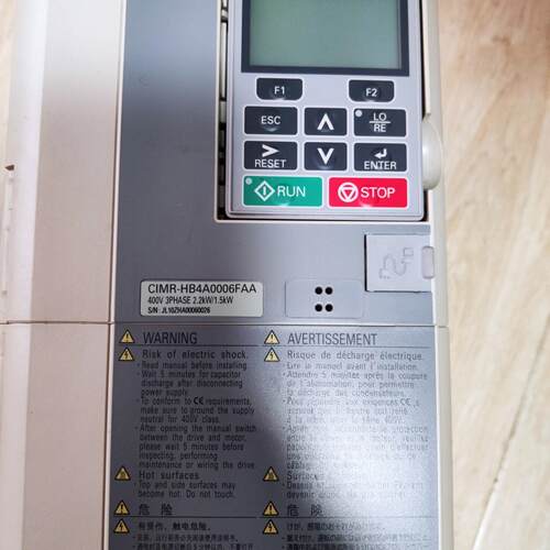 CIMR-HB4A0006FAA 变频器 H1000系列安川工业工控设备议价维修