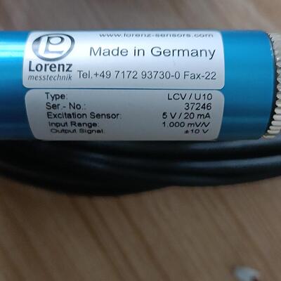 LCV/U10 激励传感器 德国梅斯泰克 Lorenz 正品议价维修