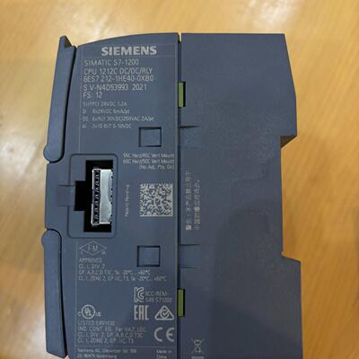 6ES7212-1HE40-0XB0 CPU 1212C PLC工控模块议价维修
