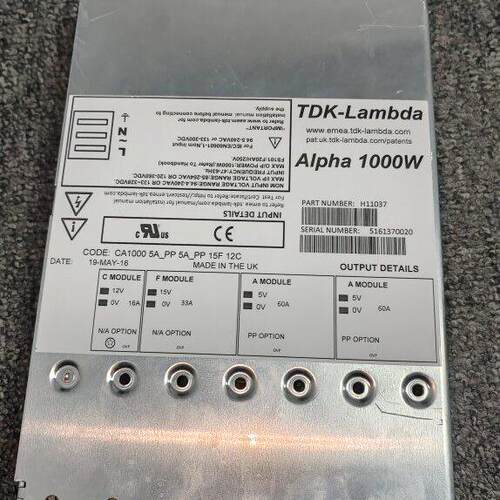 H11037 Alpha1000W 模块电源 工业工控设备电源议价维修
