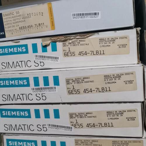 6ES5 454-7LB11 数字输模块 SIMATIC S5 工控模块议价维修