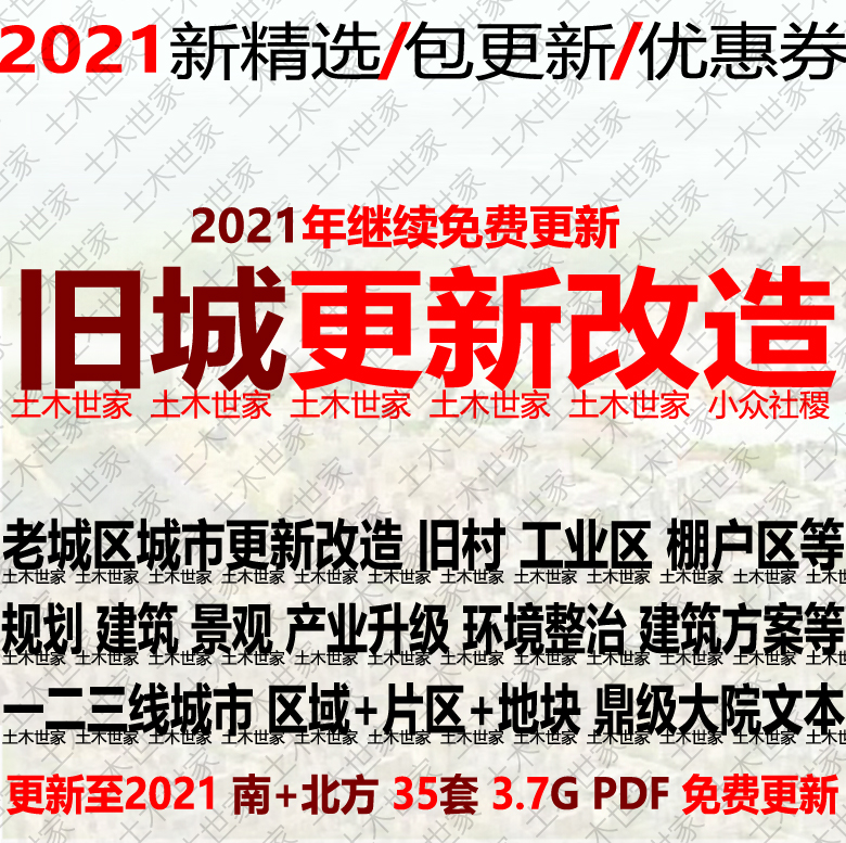 2021旧城更新单元改造旧村旧工业区拆迁规划建筑景观设计方案文本