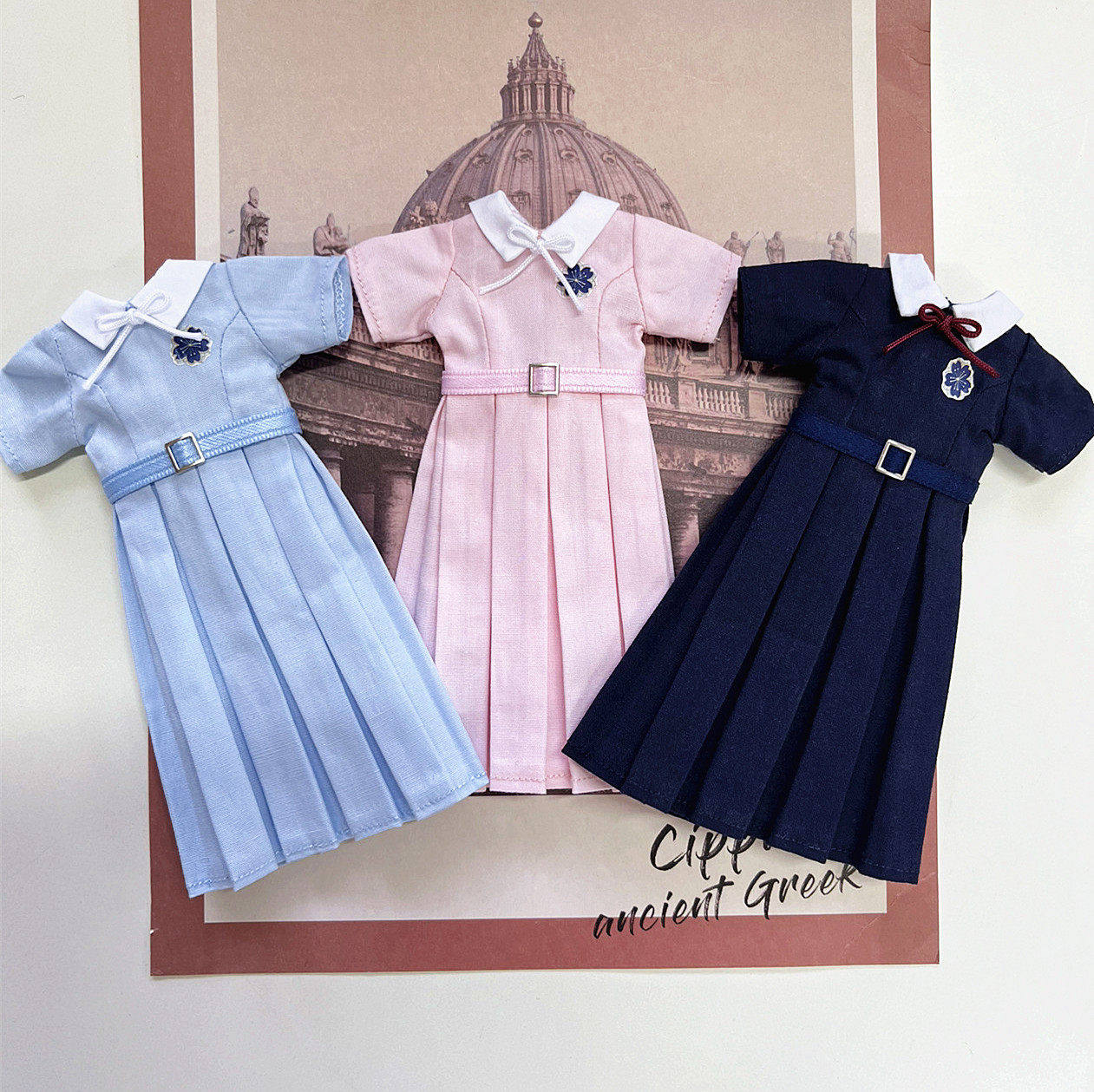 ob24 ob22Azone特六blythe 特价学院风修身制服裙