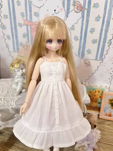 Azone blythe ob24光魇双生 少女系 挂脖系带裙