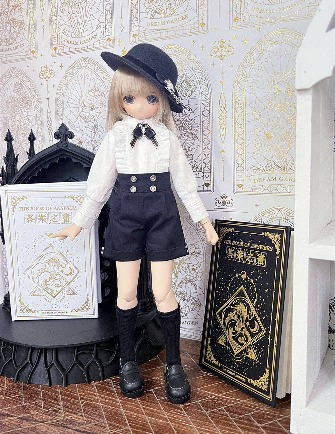 ob24  Azone 特六blythe 中性风王子系黑白两件套