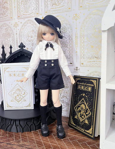 ob24  Azone 特六blythe 中性风王子系黑白两件套