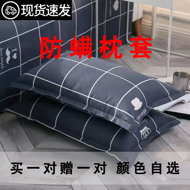 特价网红枕头枕套单人通用枕芯套卡通学生宿舍枕巾 48*74枕套一个