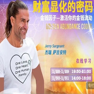 萨吉安特财富显化的密码金钱因子激活你的金钱流动冥想视频课程