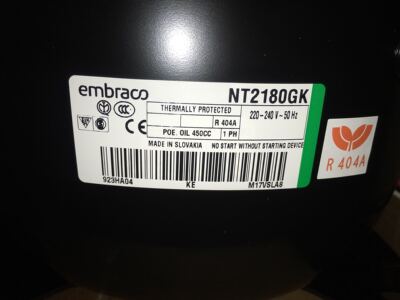 NT2178GK/NT2180GK/NT2192GK 全新恩布拉科NT6220Z压缩机NT6222GK