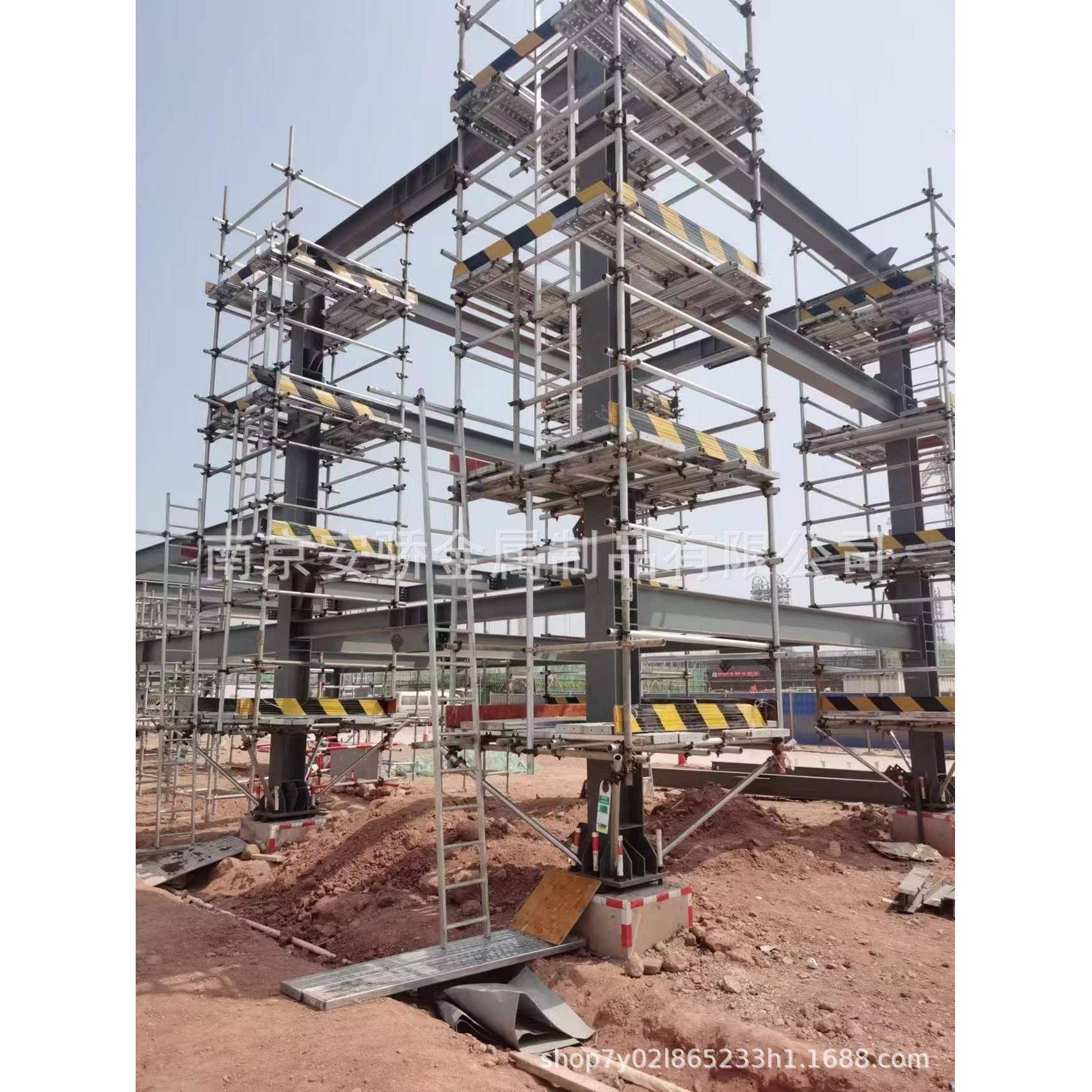 厂家直销钢直梯一字梯单梯爬梯直梯6米4米米脚手架配件