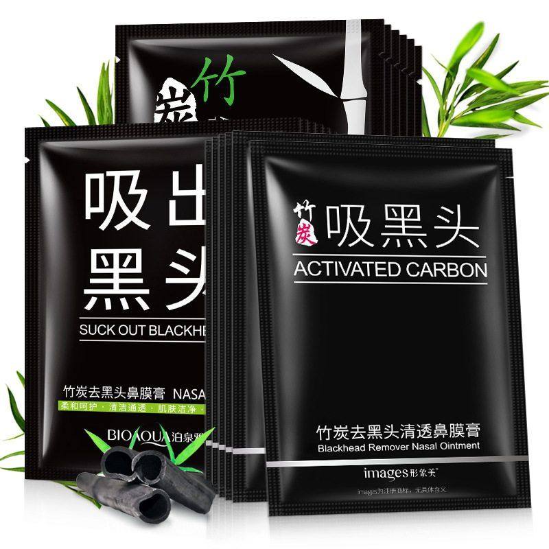 竹炭区面膜鼻膜洁深层美吸T膏撕拉鼻帖形象护理鼻膜去黑头祛黑头