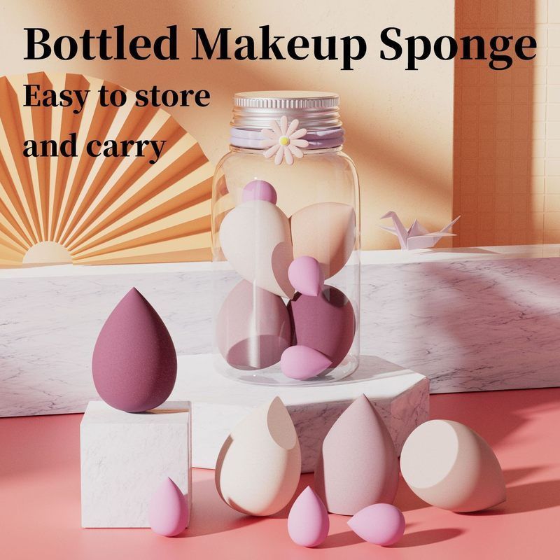 粉扑Sp跨境干湿两用美妆吃粉海绵