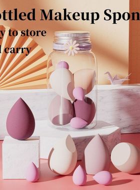 粉扑Sp跨境干湿两用美妆吃粉海绵气垫onge蛋Makeup不易蛋 彩妆