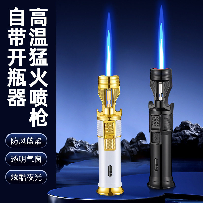 新款大火焰点火器防风灶具打火机厨房家用便携长距无点火