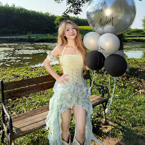 WEIRDPUSS森系清新甜美少女套装