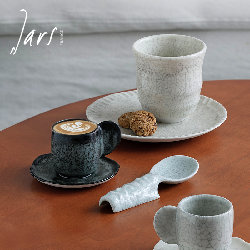法国进口Jars Dashi小众陶瓷手握杯设计感水杯咖啡杯手作拉花杯