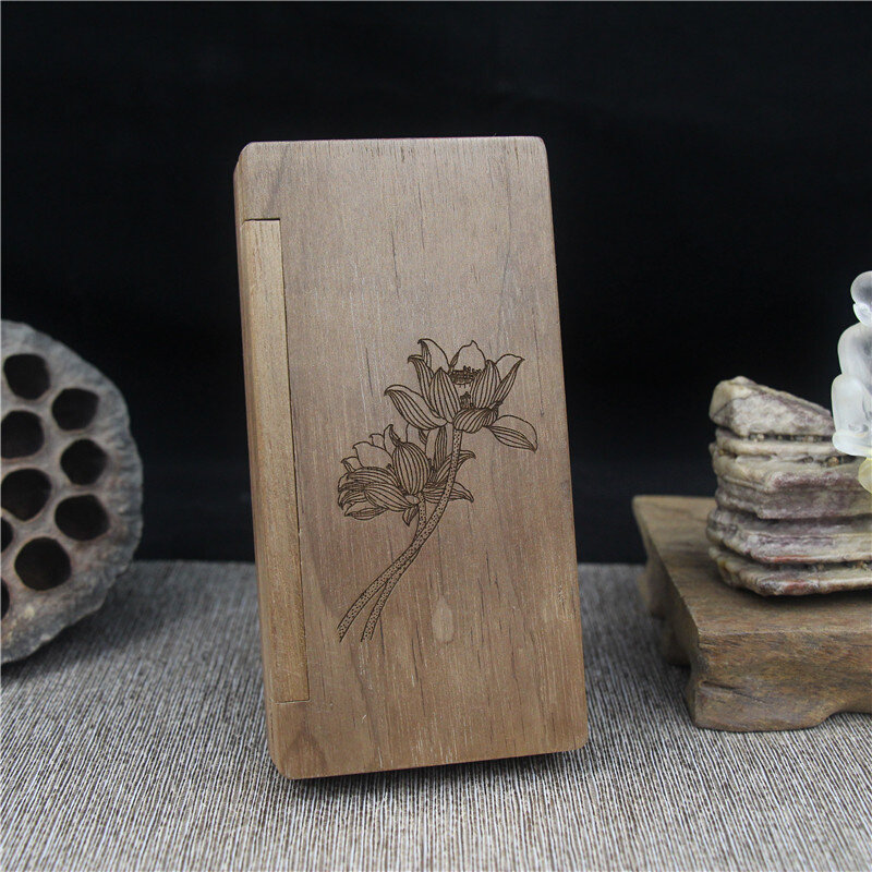 极速正大 黑胡桃木翻盖香盒 实木质便携式沉香炉檀香盒Z香薰定制,家居饰品,香薰炉,淘宝优惠券,粉丝福利购,淘宝优惠卷