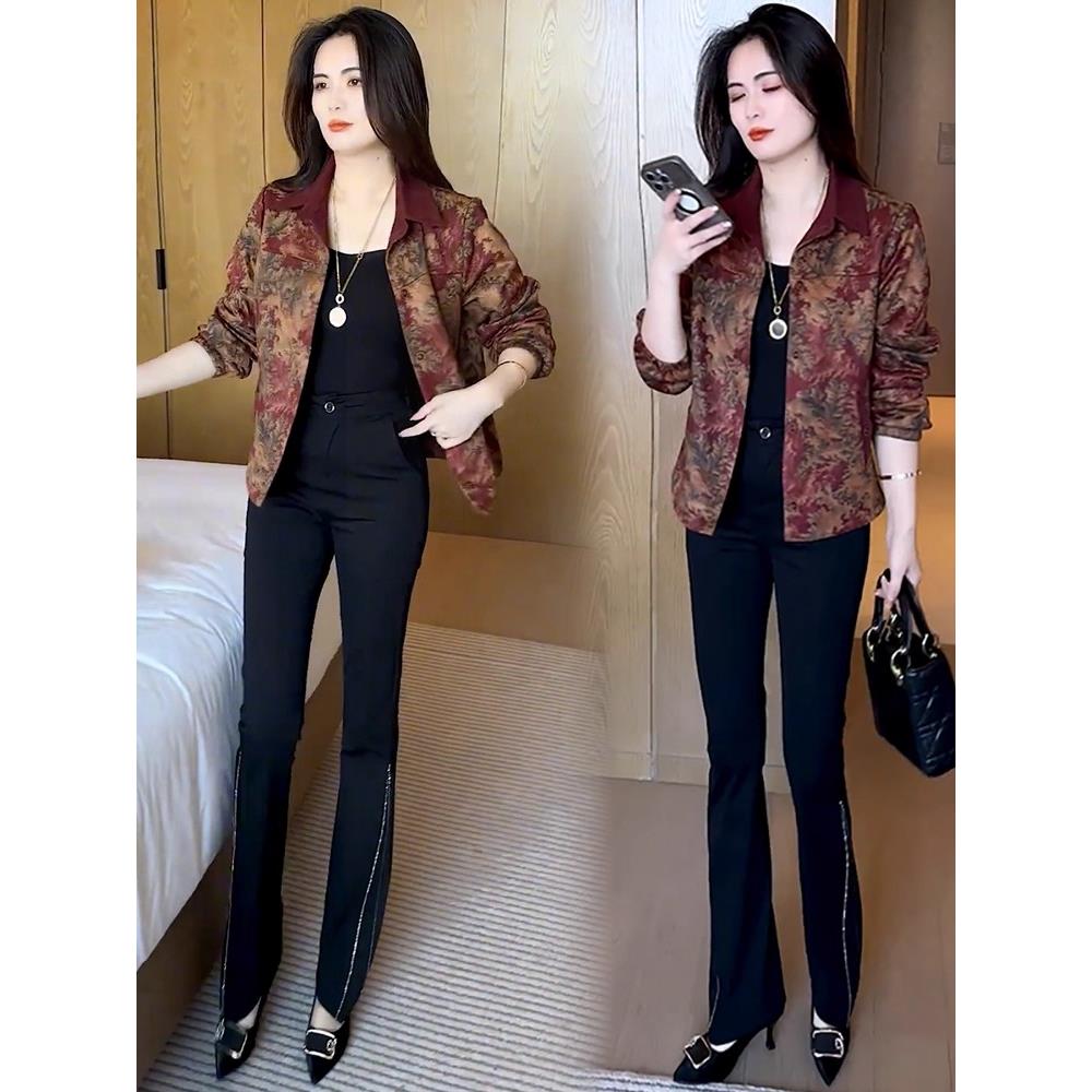 MONLOUVE巨好看的早秋外套女款2025新款夹克今年流行爆款独特超好