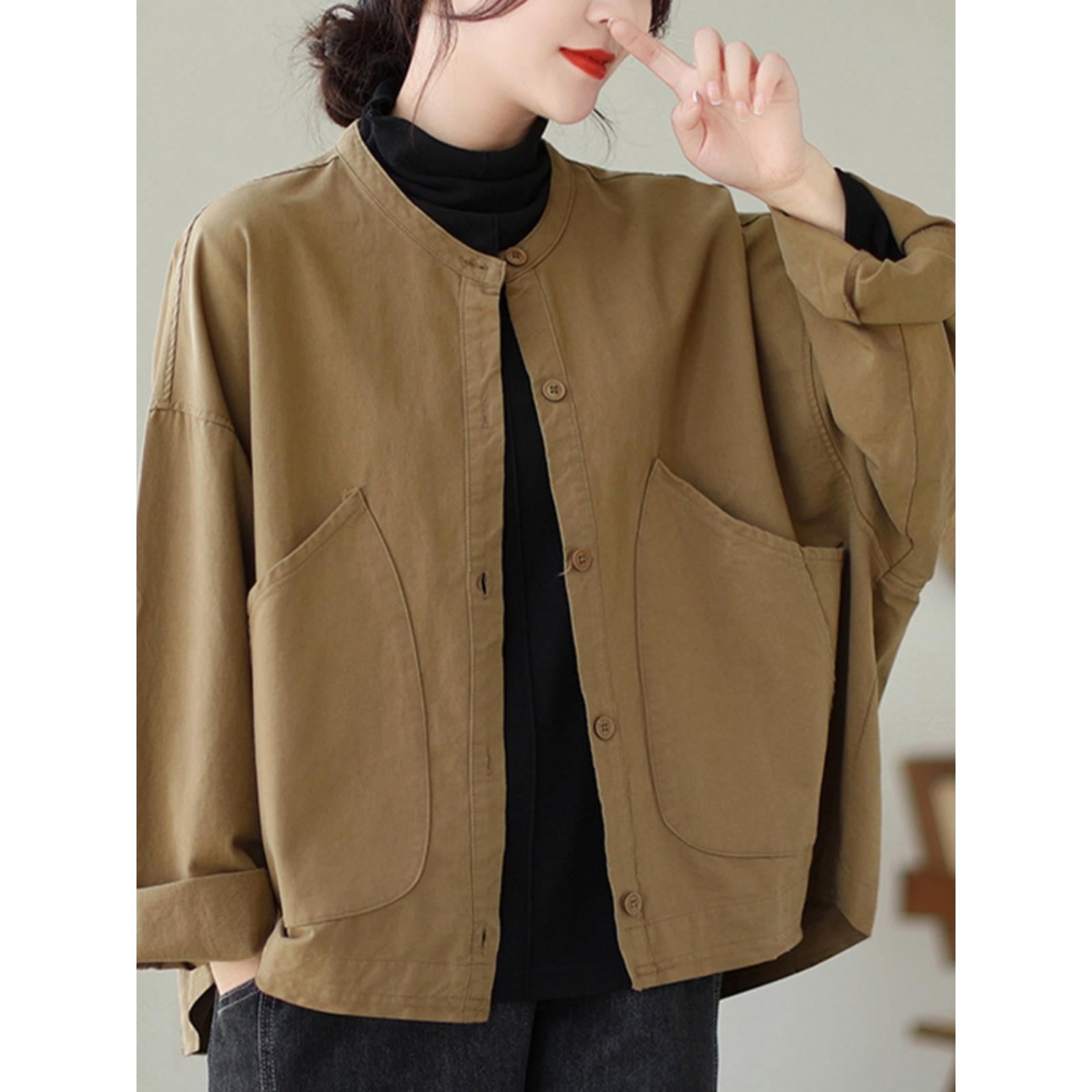 MONLOUVE超火休闲外套女士春秋2025年新款爆款洋气妈妈减龄气质小