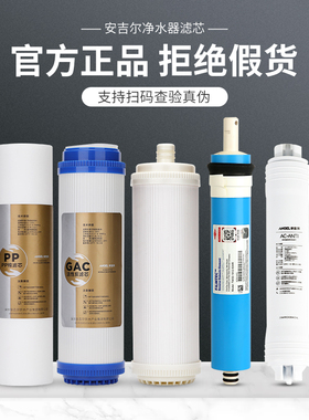 安吉尔净水器滤芯J2305-ROB8(A6)正品全套滤芯美国原装进口陶氏RO