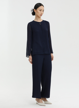 戴布拉芬真丝上衣L27C102