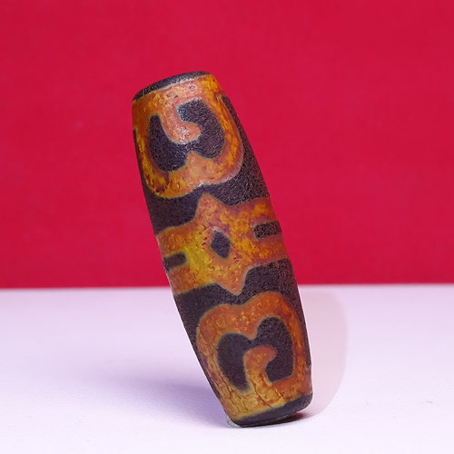 梵间星辰西藏真品火供法事莲师九眼三眼贵人老天珠男女款吊坠