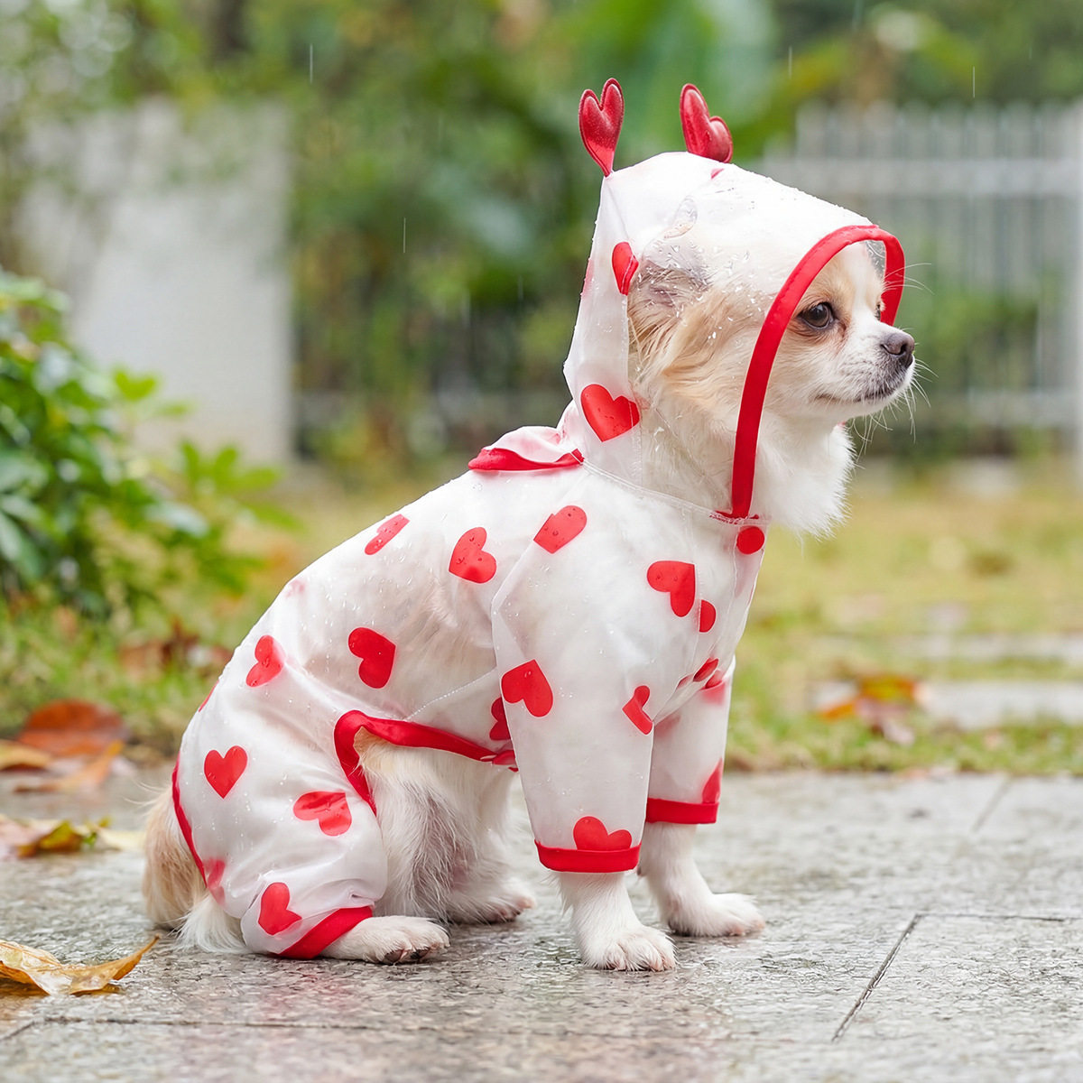 PETCIRCLE宠物小狗雨衣可