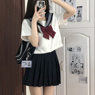 白黑三本基础款正品不良jk制服