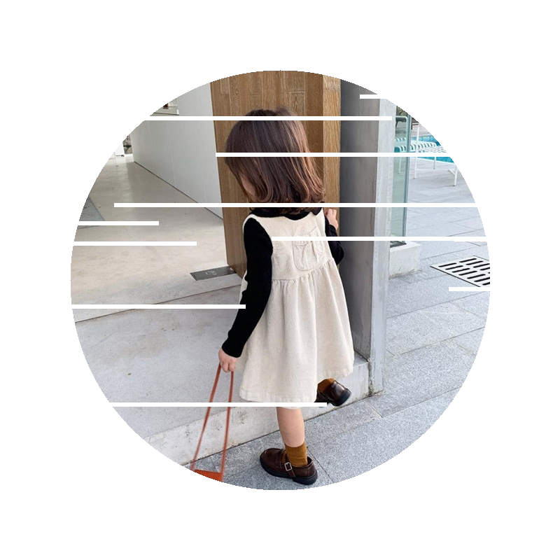 2026春秋装童装女童裙子洋气两面穿宝宝连衣裙背带裙背心裙韩版潮