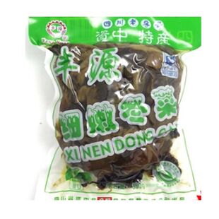 新货四川特产资中冬尖 丰源细嫩冬菜冬尖条形350克*6烧白扣肉