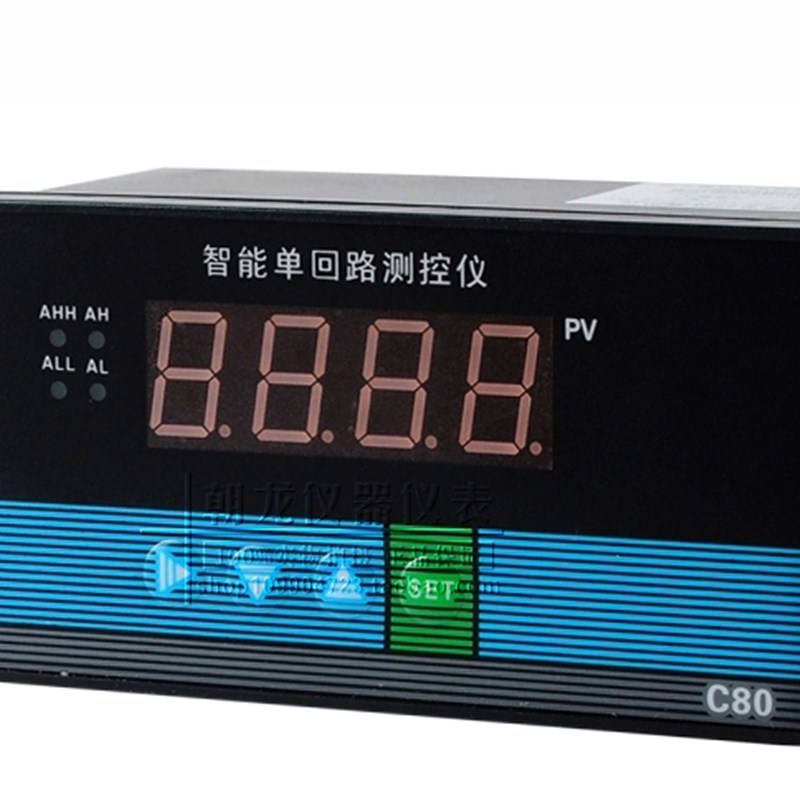 智能单光柱测控仪水箱数显控制仪表C液位显示变送器输入4-20MA